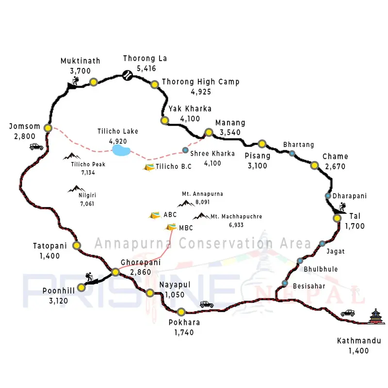 annapurna-circuit-map