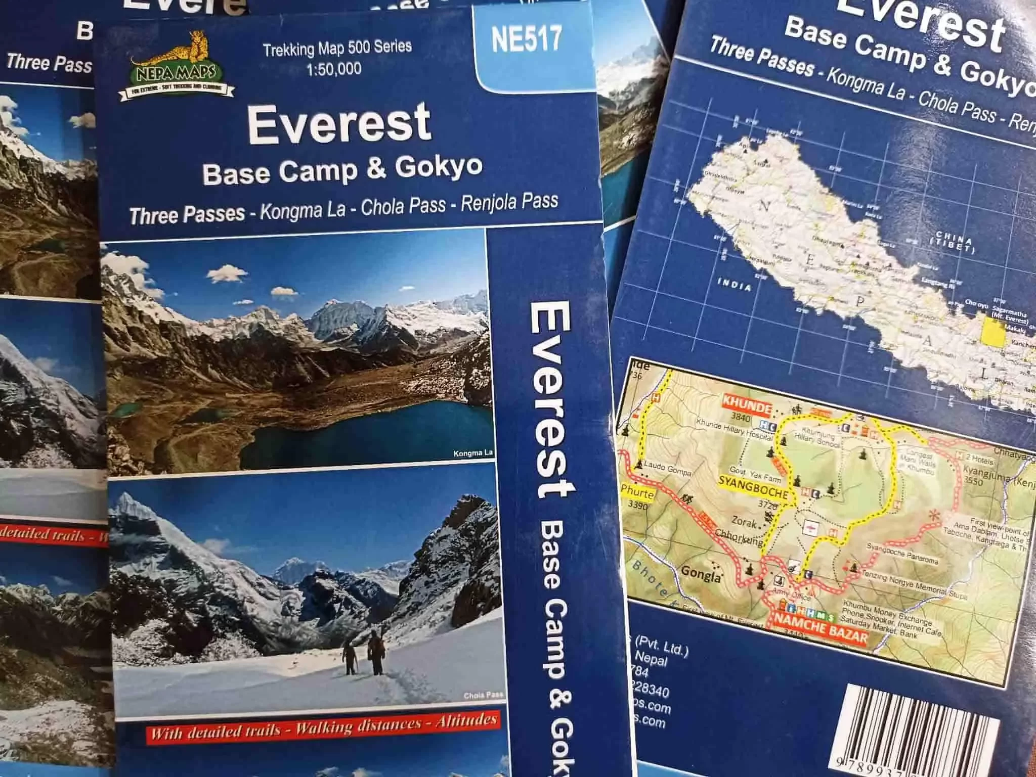 printed-map-of-everest-base-camp-trek