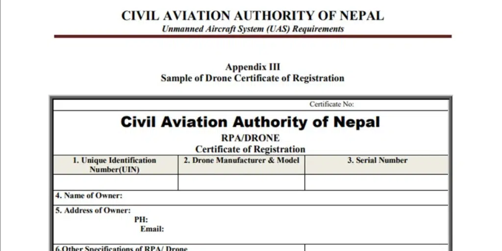 Nepal-Civil-Aviation-drone-rules
